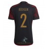 Officiële Voetbalshirt Duitsland Antonio Rudiger 2 Uit WK 2022 - Heren